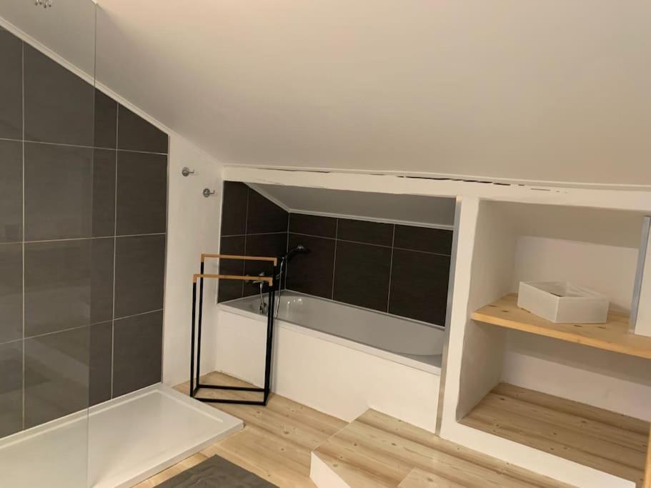 Duplex 3 Chambres Vue Mont-Blanc Domancy Extérieur photo
